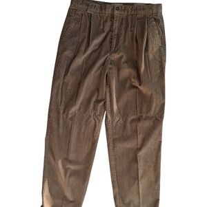 Baxter Mens Comfort Chino Corduroy Pants Size 38 x 32 Brown